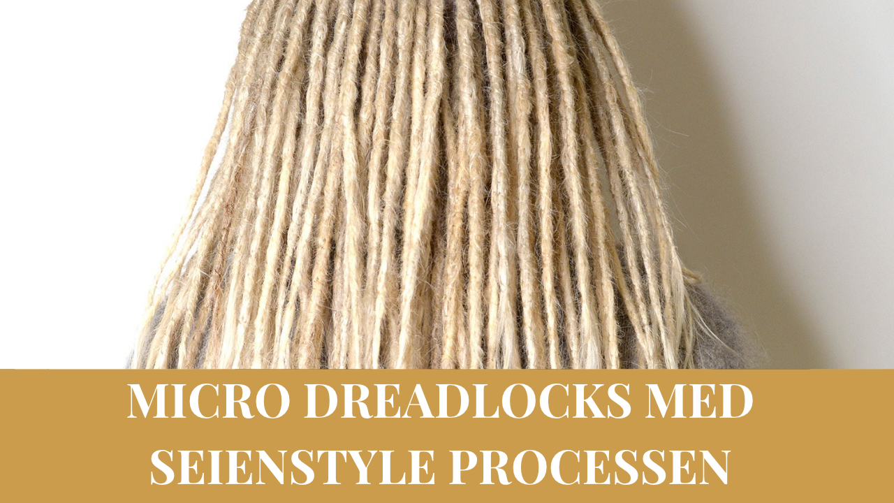 Micro locs med Seienstyle processen Stockholm Sverige