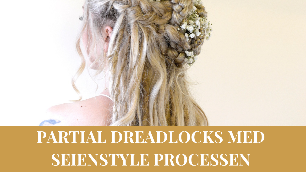 Partial dreadlocks med Seienstyle processen
