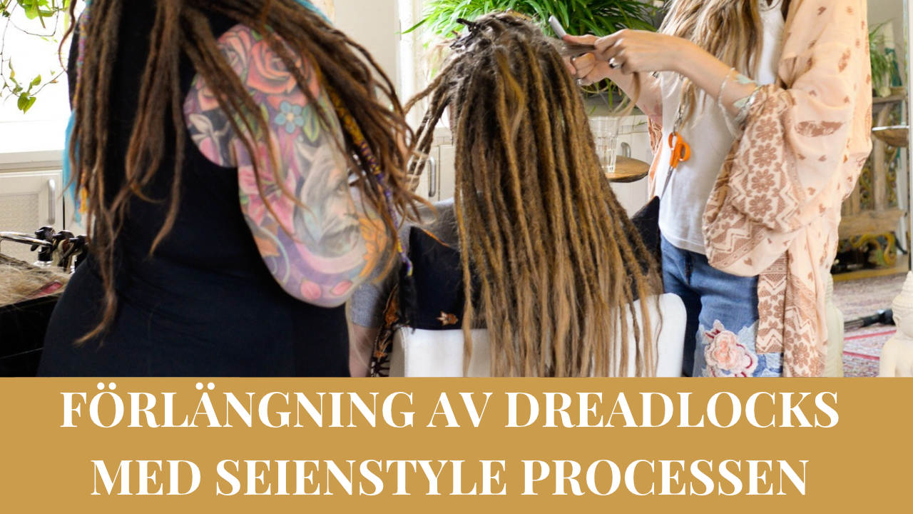 Dreadlocks förlängningar med Seienstyle processen