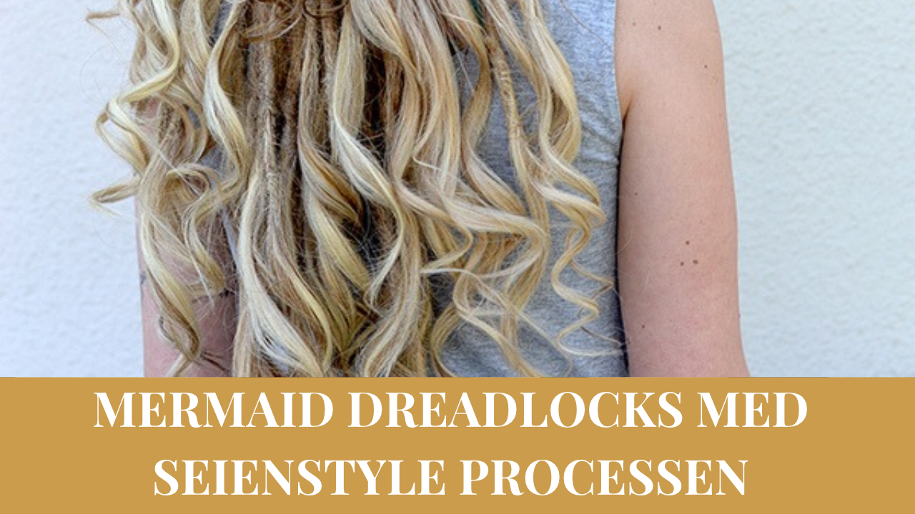 Temporära partial dreadlocks med Seienstyle processen