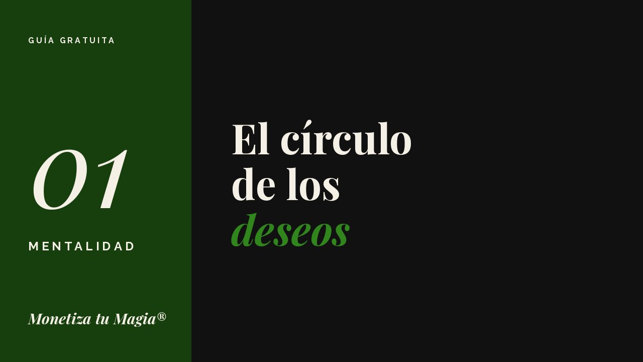 Guía El círculo de los deseos