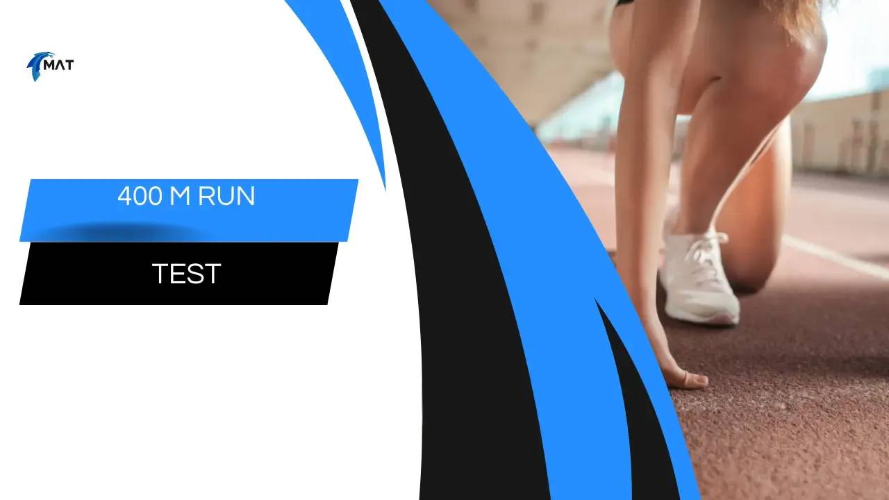Anaerobic Testing: 400m Run