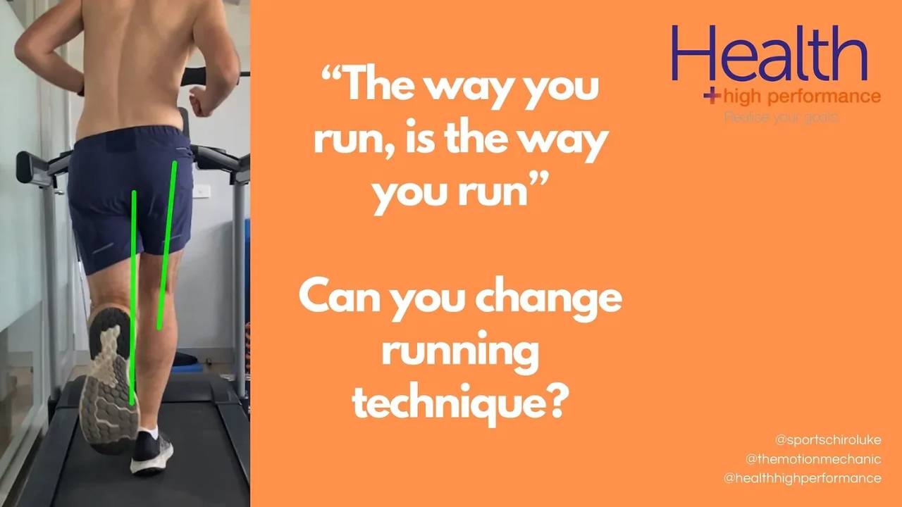 Can you change running technique?