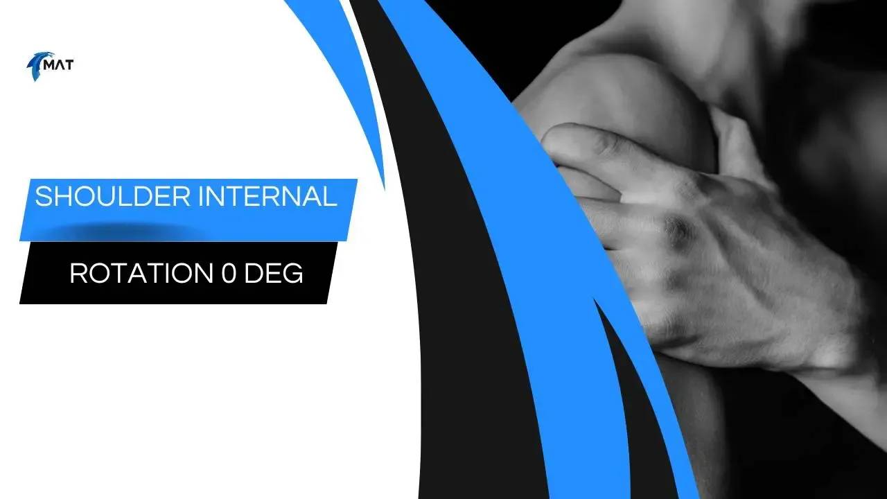 Shoule Rinernal Rotation Range of Motion: Shoulder Internal Rotation 0 degs