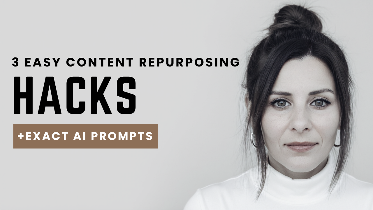 3 Easy Content Repurposing Hacks That'll Save You 20+ Hours A Week