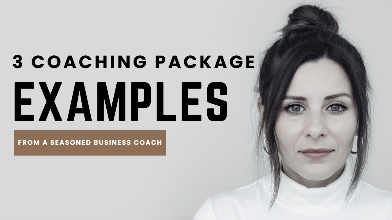 Coaching package examples
