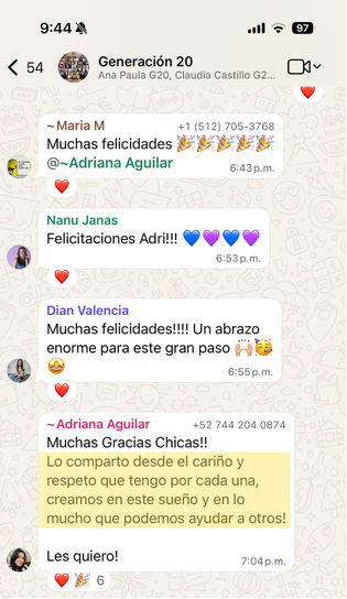 Alumna del Diplomado
