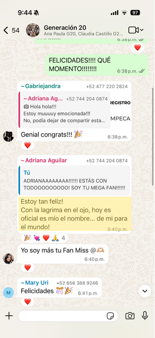 Alumna del Diplomado