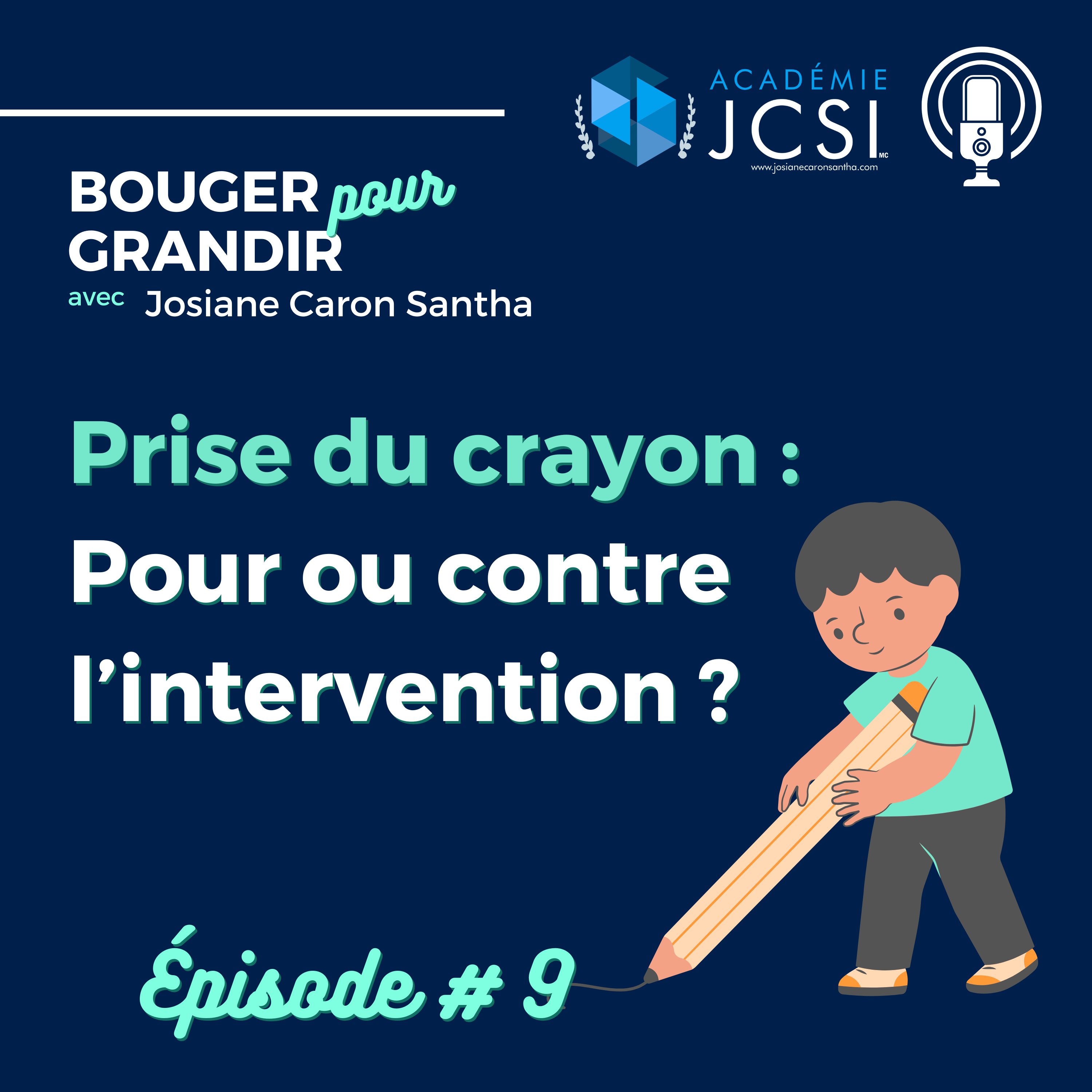 #9. Prise du crayon : Pour ou contre l’intervention ? avec Véronique Grandmont ✍🏻 episode artwork