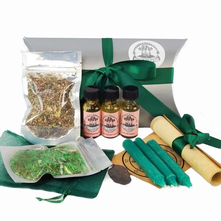 Wealth and Prosperity Spell Kit at Art of the Root