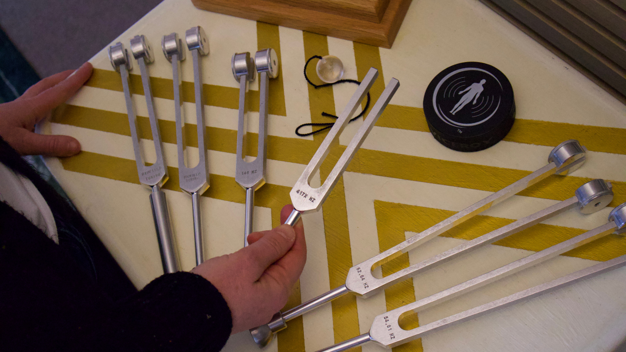 tuning forks sound healing