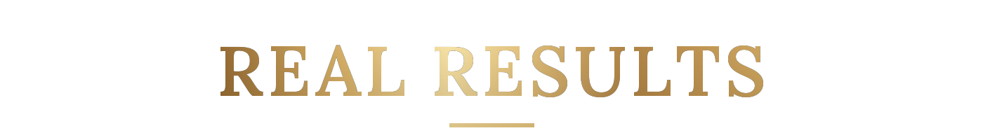Real results