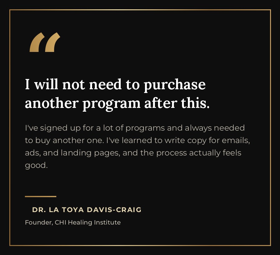 Dr. La Toya Davis-Craig