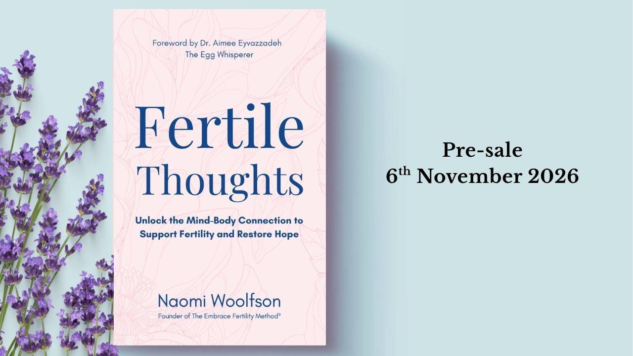 Fertile Thoughts book cover by Naomi Woolfson