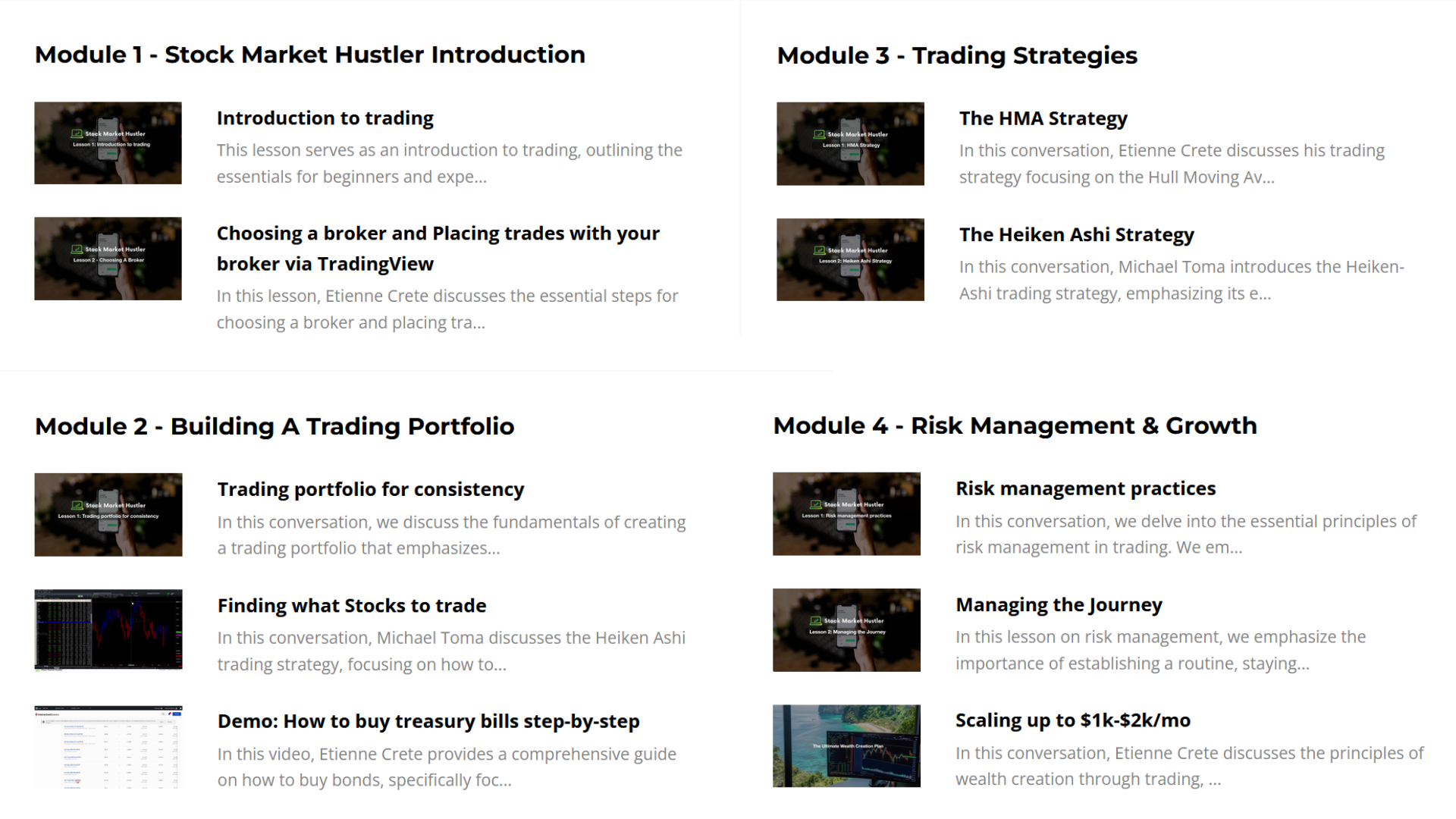 Algo Nation algo strategy performance