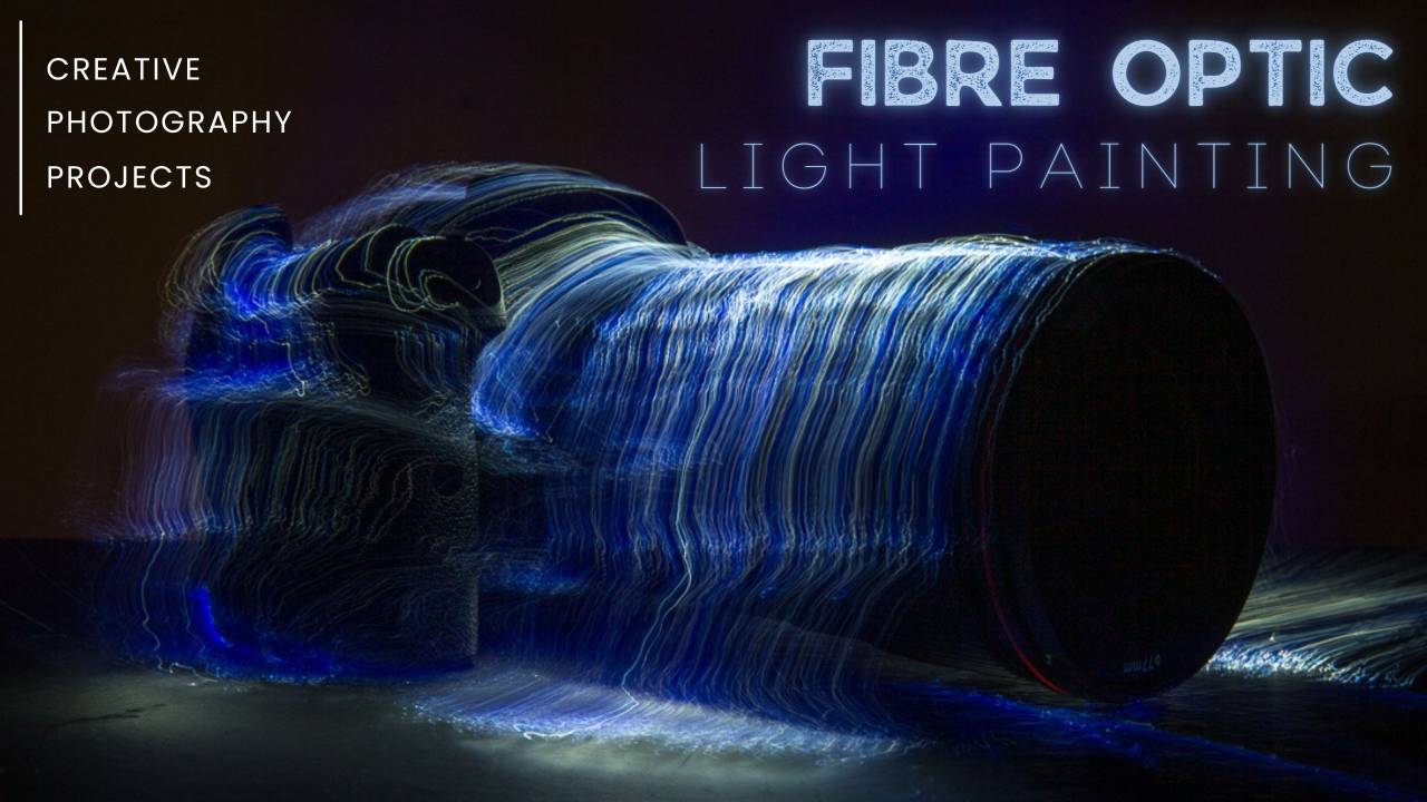 Fiber optic light painting brushes Creative project