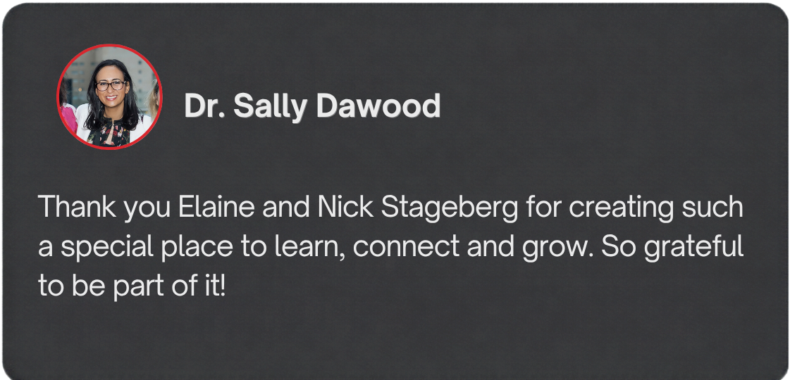 RERL testimonial from Dr. Sally Dawood