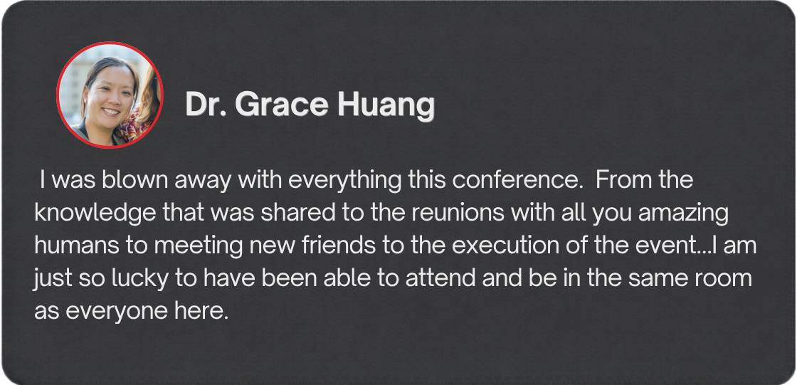 RERL testimonial from Dr. Grace Huang