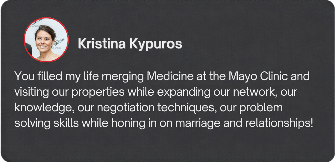 RERL testimonial from Kristina Kypuros