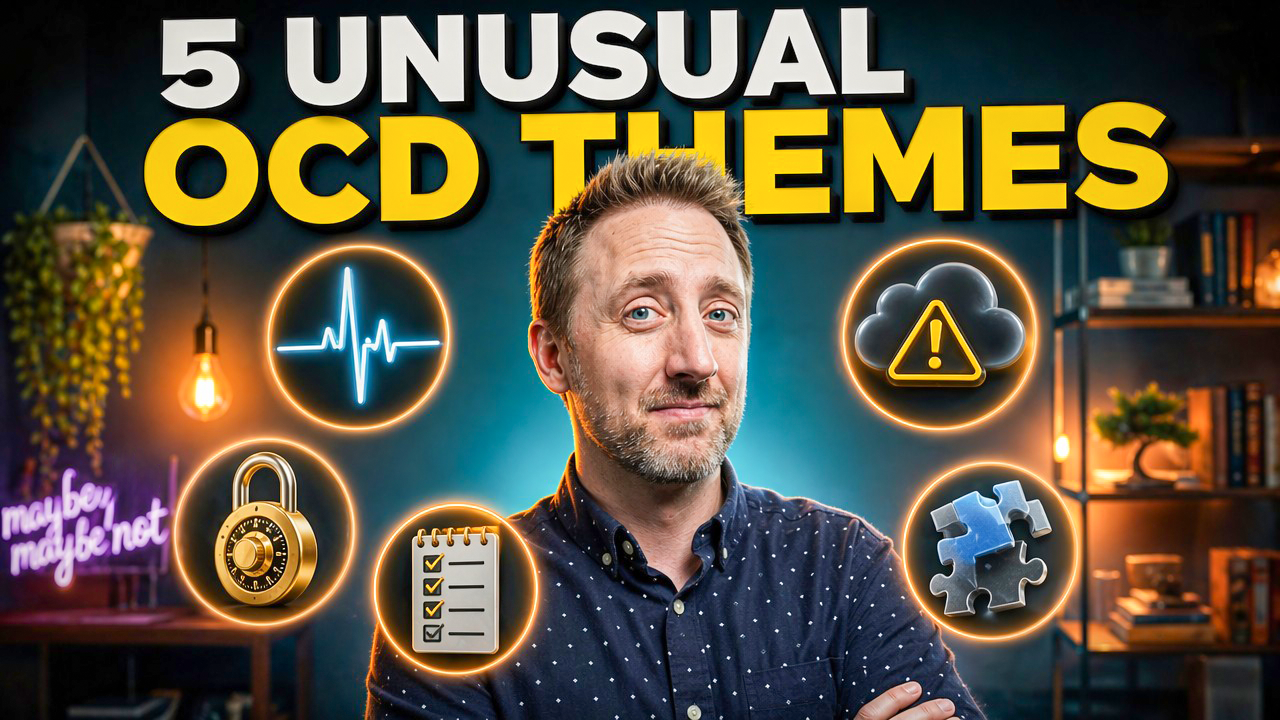5 unusual OCD themes explained by Nathan Peterson LCSW &mdash; just right OCD, existential OCD, sensorimotor OCD and more