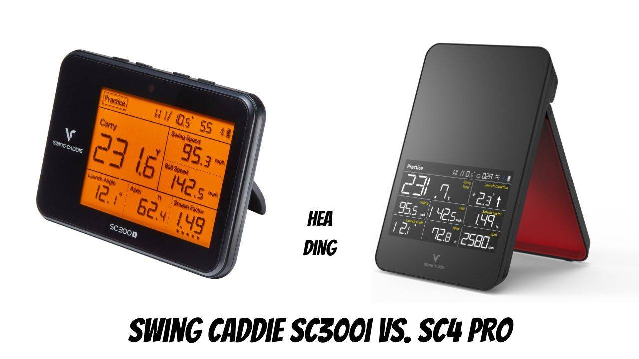 Swing Caddie SC300i vs. SC4 Pro Launch Monitors