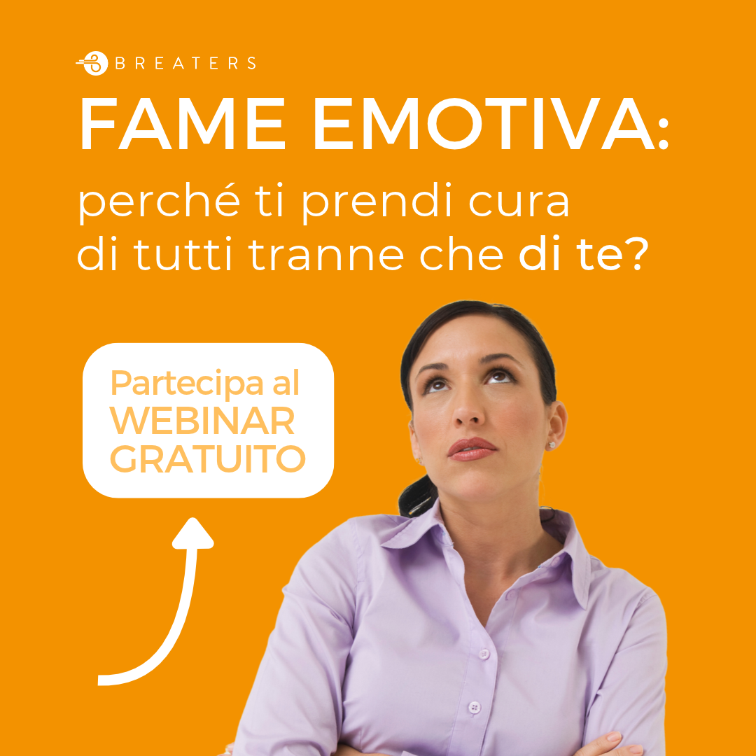 Fame emotiva: partecipa al webinar gratuito
