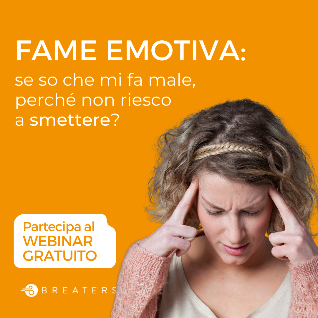 Fame emotiva: partecipa al webinar gratuito