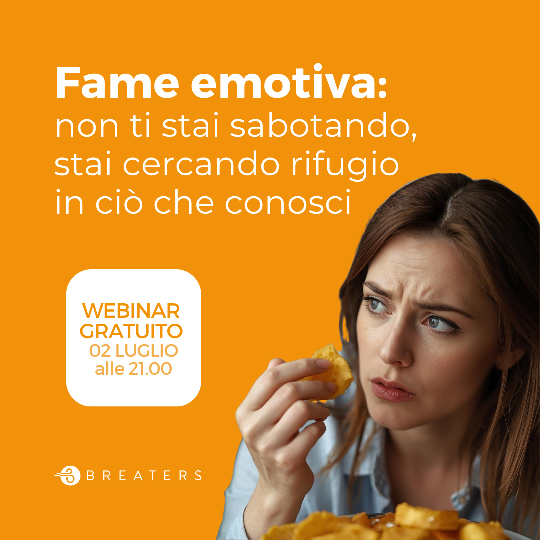 Fame emotiva: partecipa al webinar gratuito
