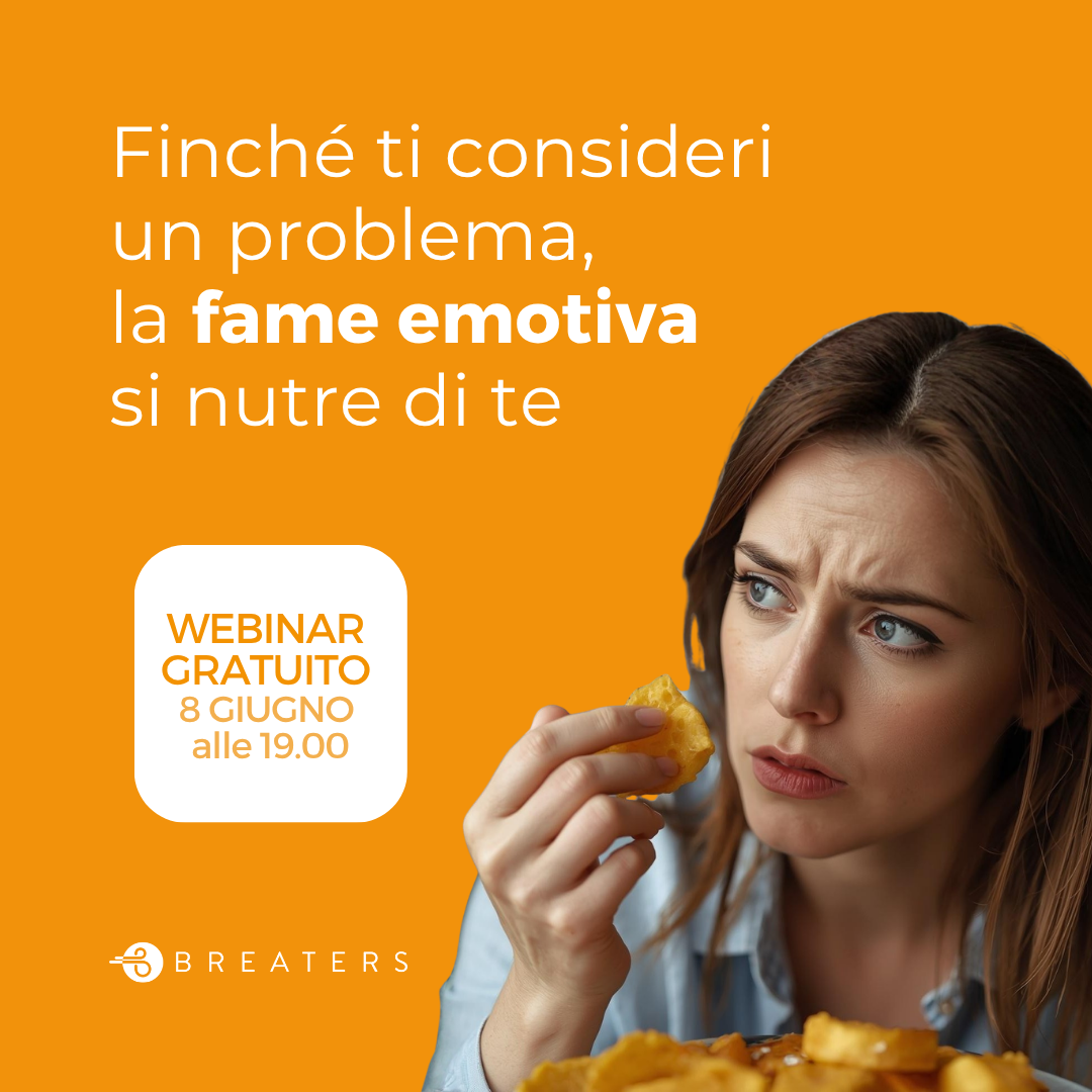 Fame emotiva: partecipa al webinar gratuito