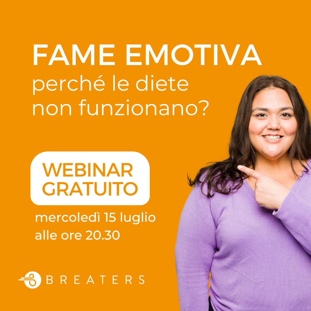 Fame emotiva: partecipa al webinar gratuito