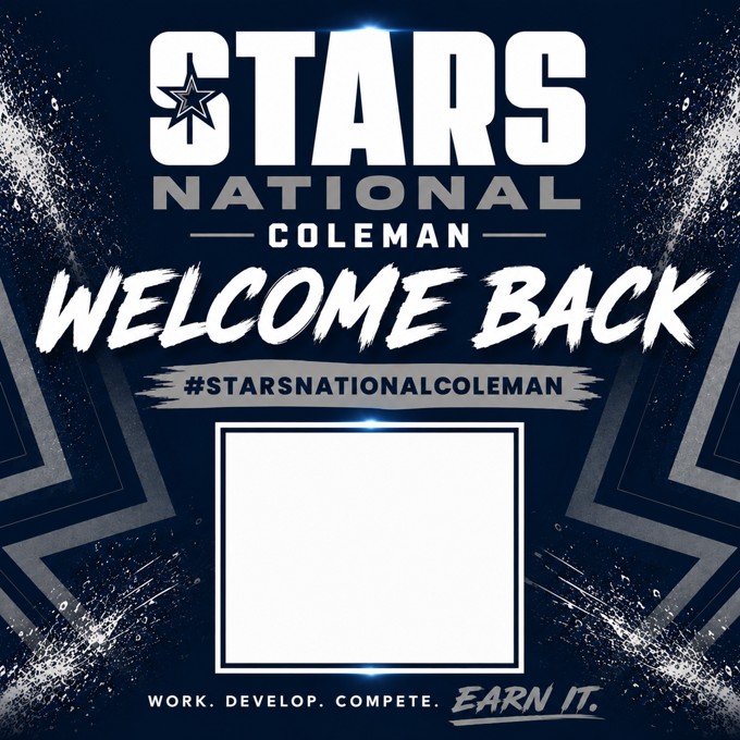 Welcome Back — #StarsNationalColeman