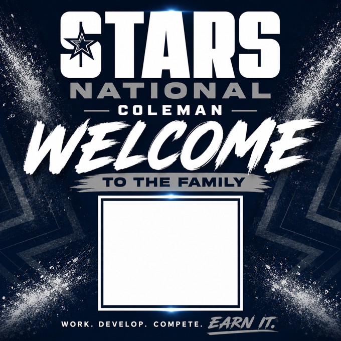 Welcome to the Family — Stars National Coleman