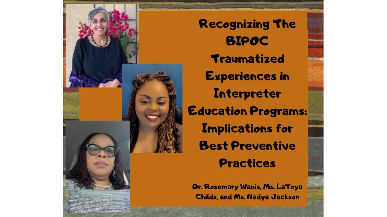 Recognizing The Bipoc Traumatized Experiences In Itp