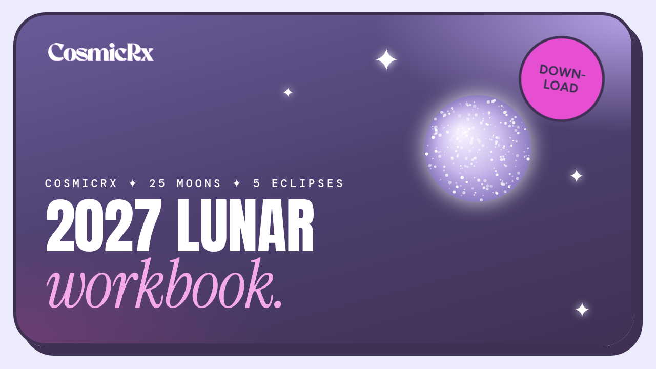 The 2027 Lunar Workbook cover card