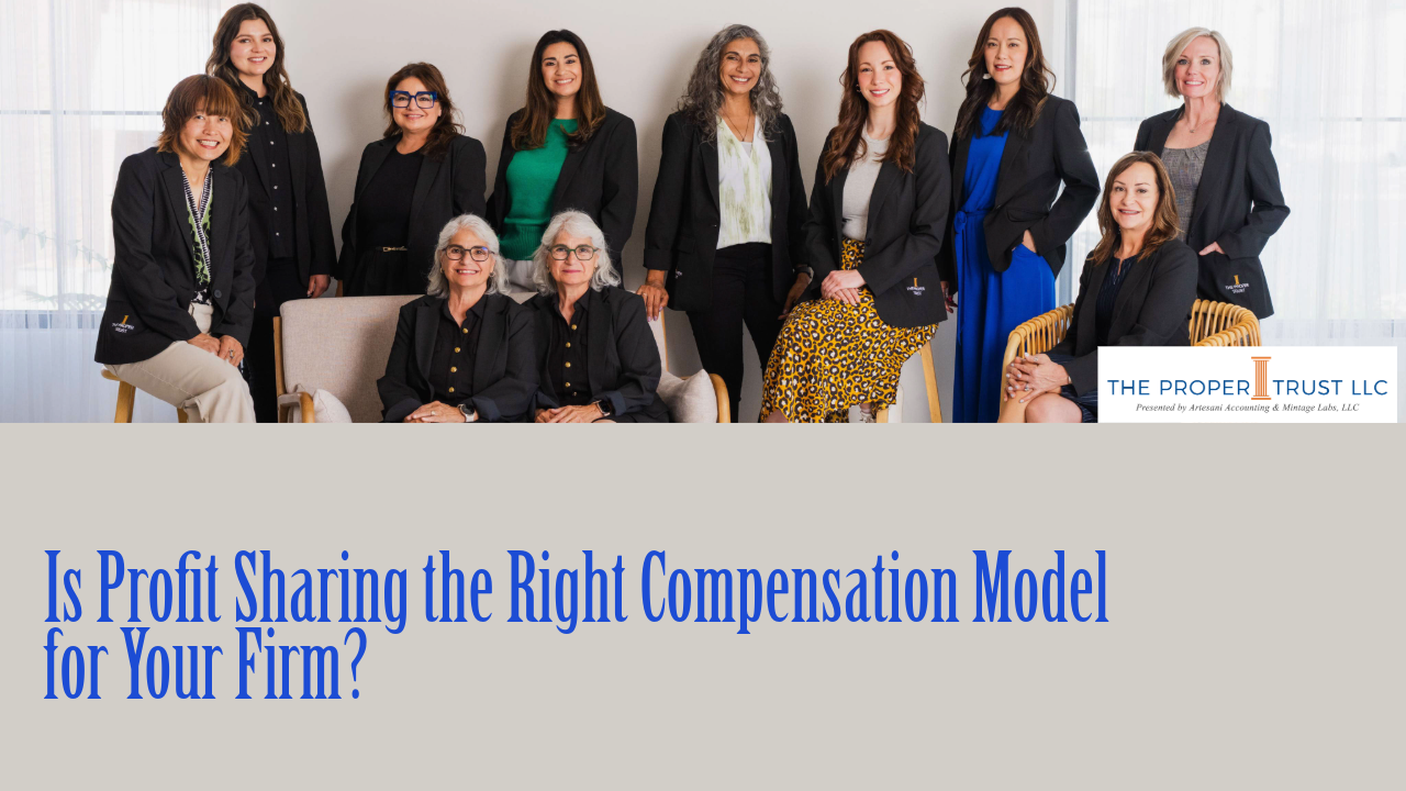 Is Profit Sharing the Right Compensation Model for Your Firm?