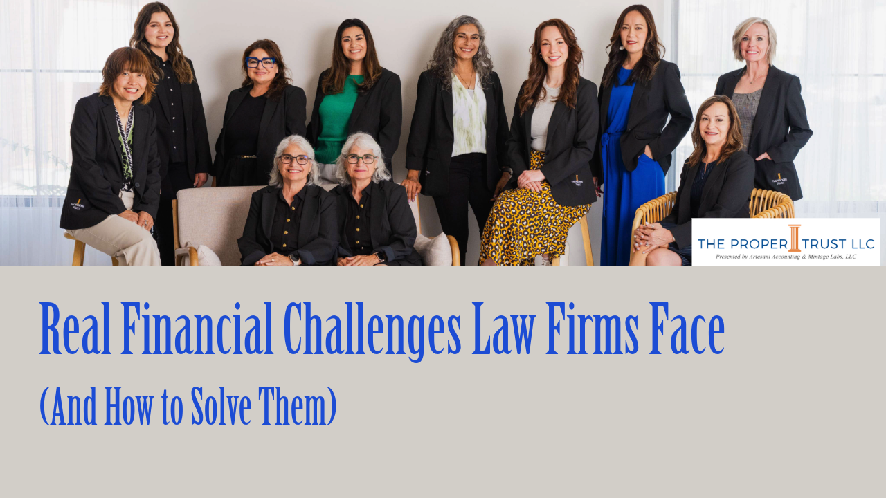 Real Financial Challenges Law Firms Face (And How to Solve Them)