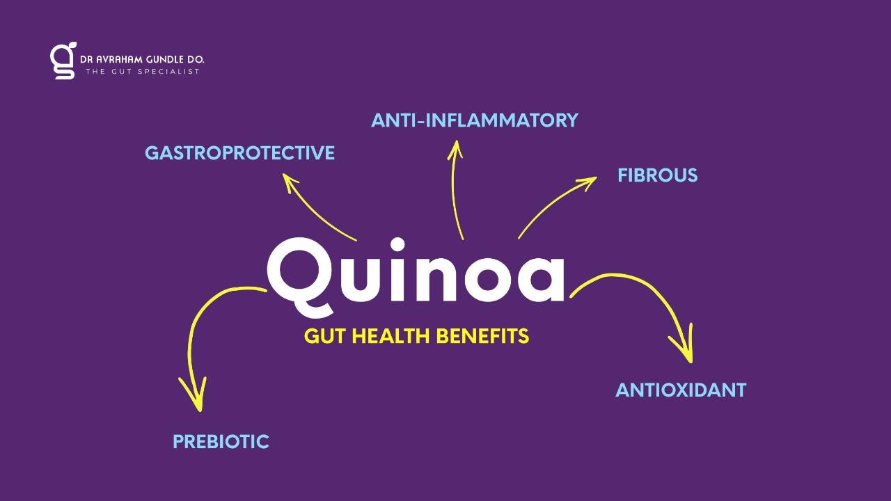 quinoa gut health bbenefits