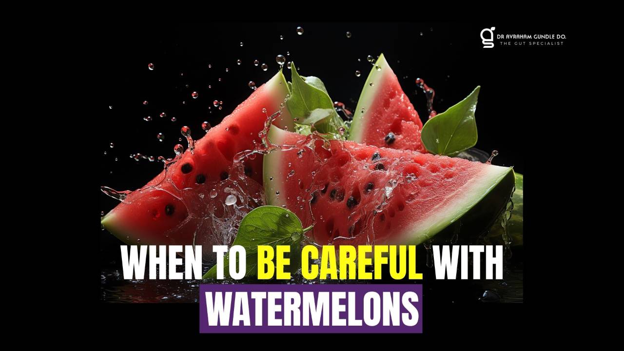 Watermelon and gut health