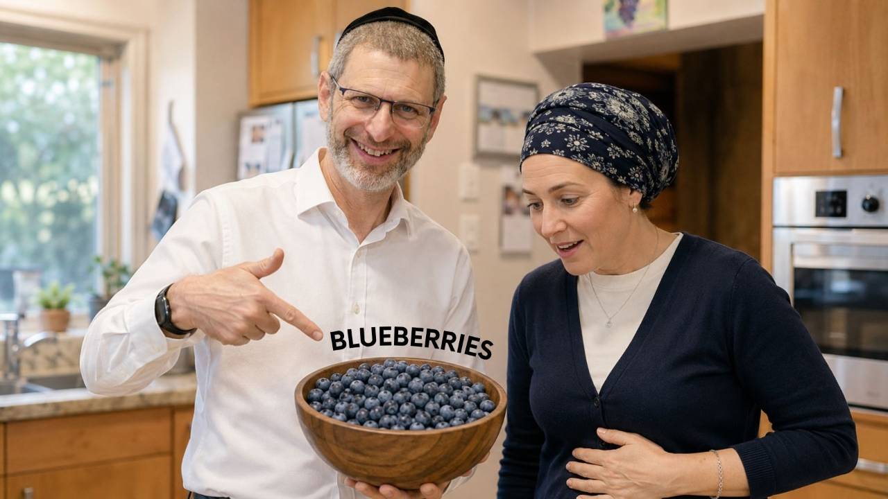 Blueberries and gut health