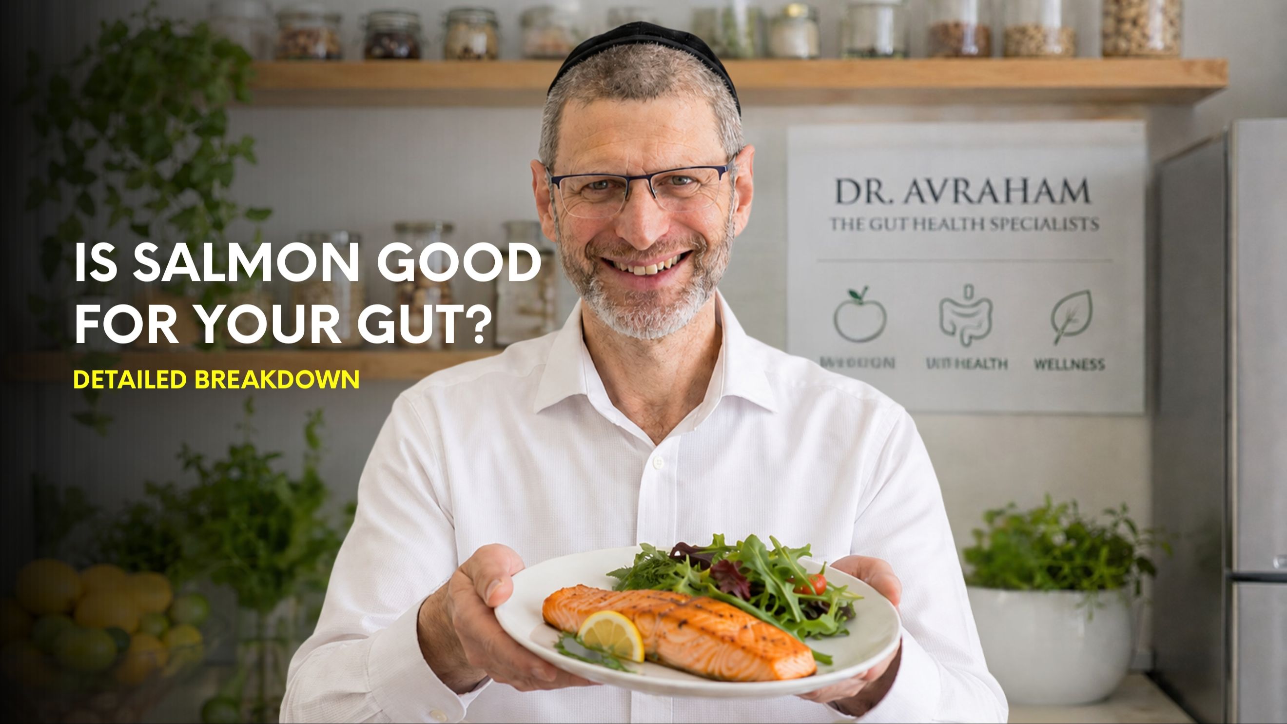 Salmon for gut health