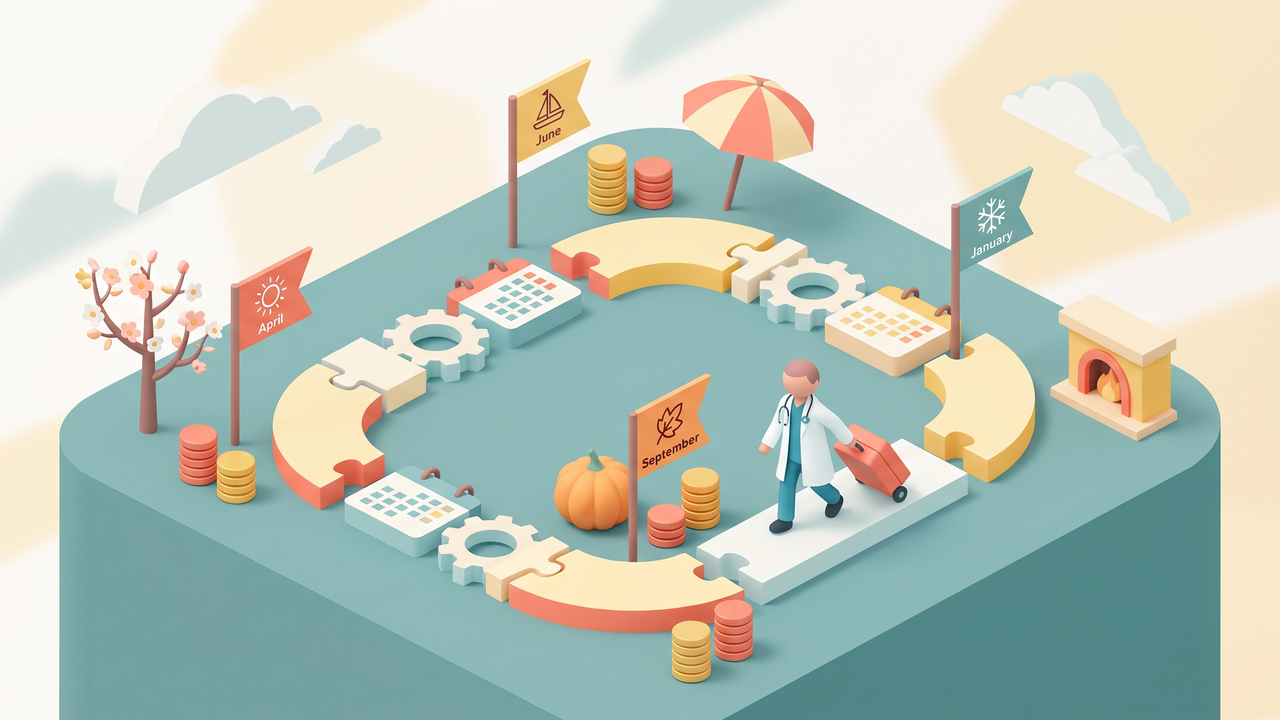 Quarterly Estimated Taxes for Physicians With 1099 Income: A Safe-Harbor Guide