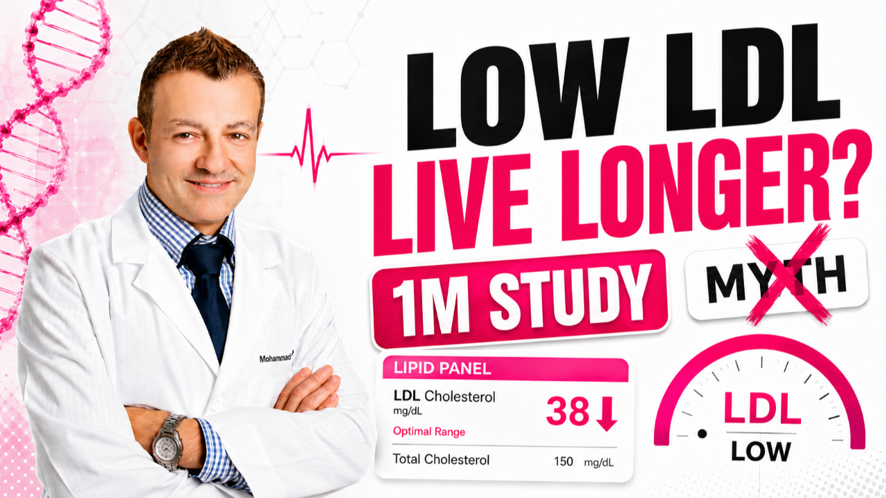 Low LDL live Longer