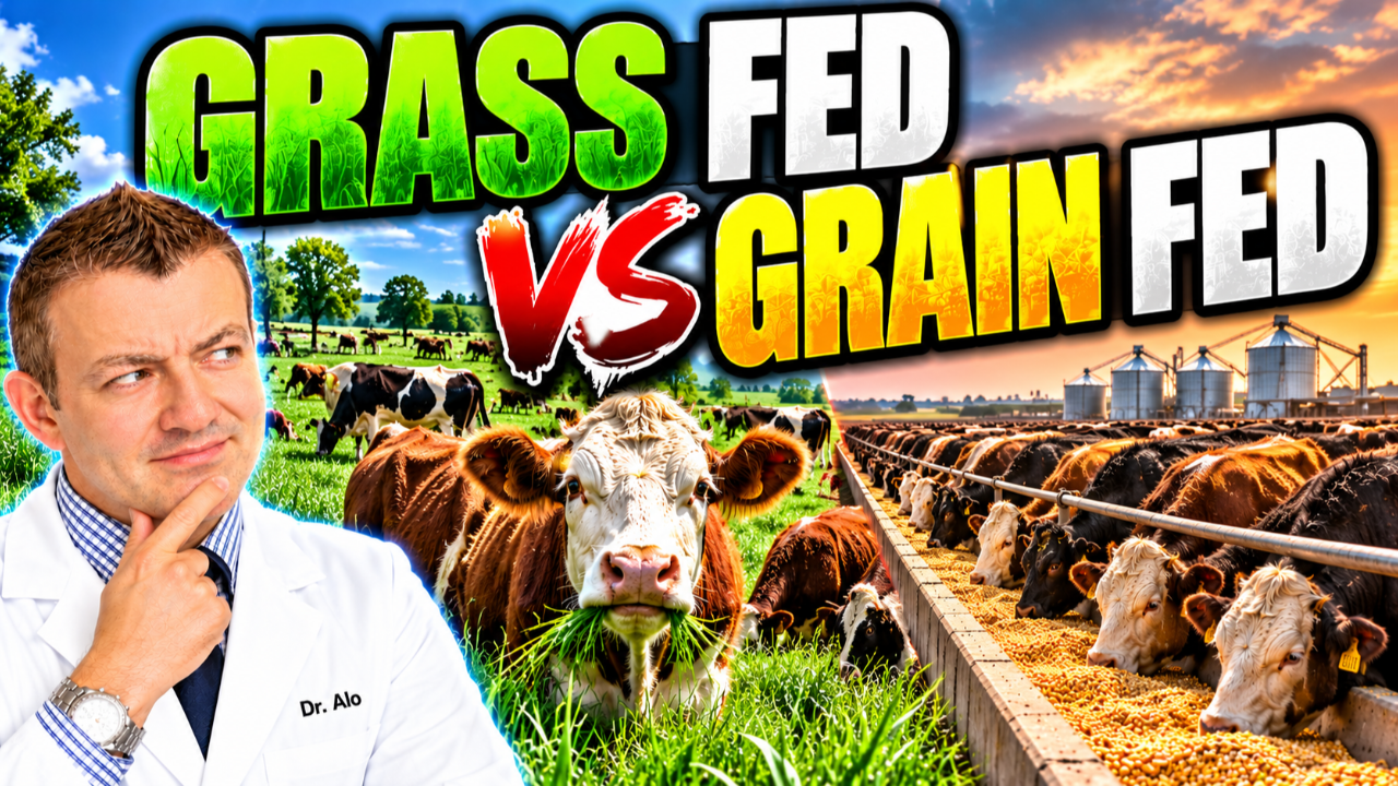 Grass-fed versus grain-fed