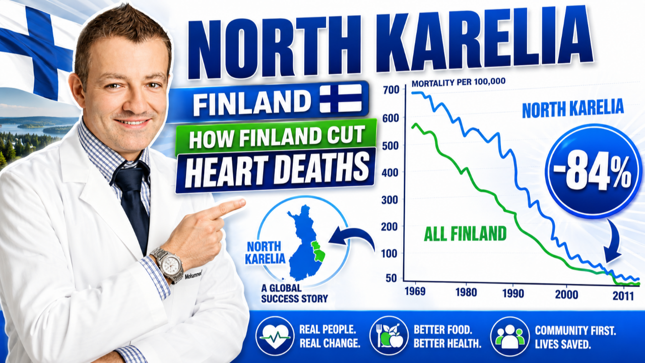 North Karelia Finland Cholesterol Saturated Fat