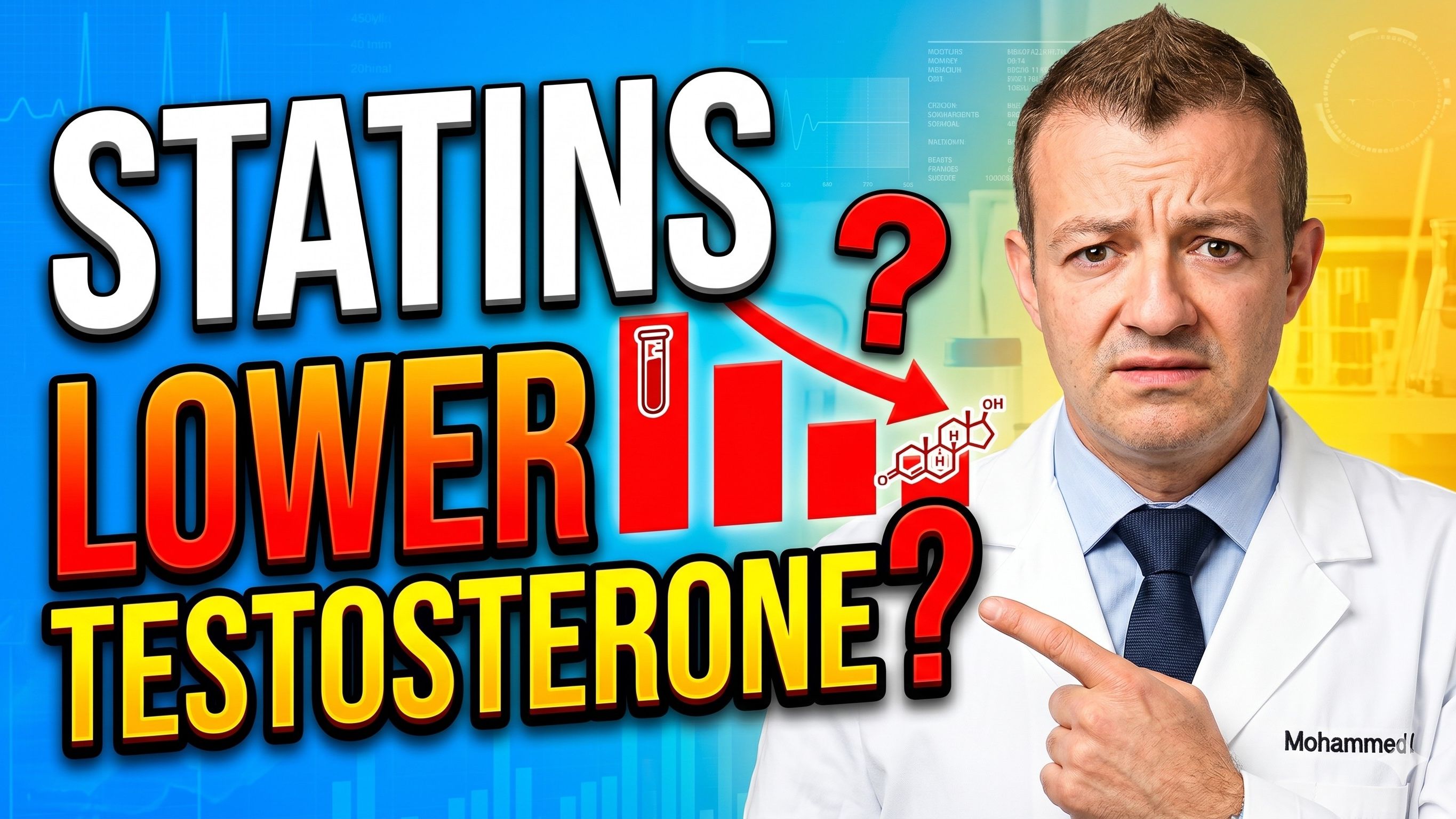 statins reduce testosterone