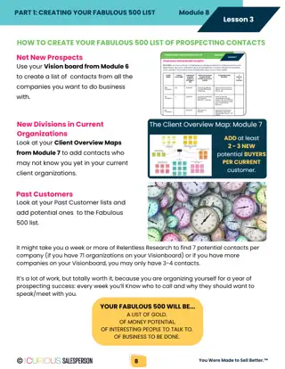 Workbook pages from Modules 7 and 8