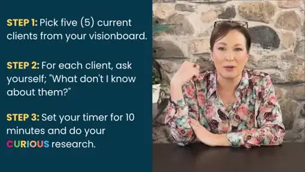 Video lesson from The Curious Salesperson course