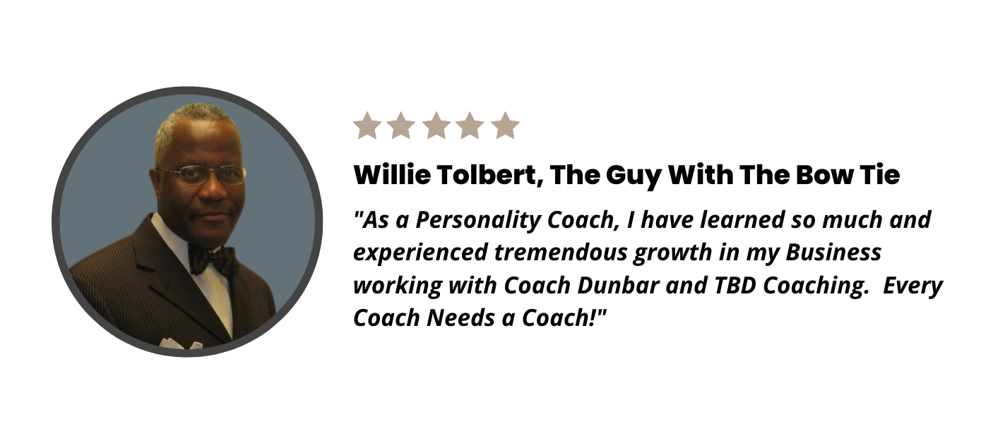 Willie Tolbert Testimonial Card