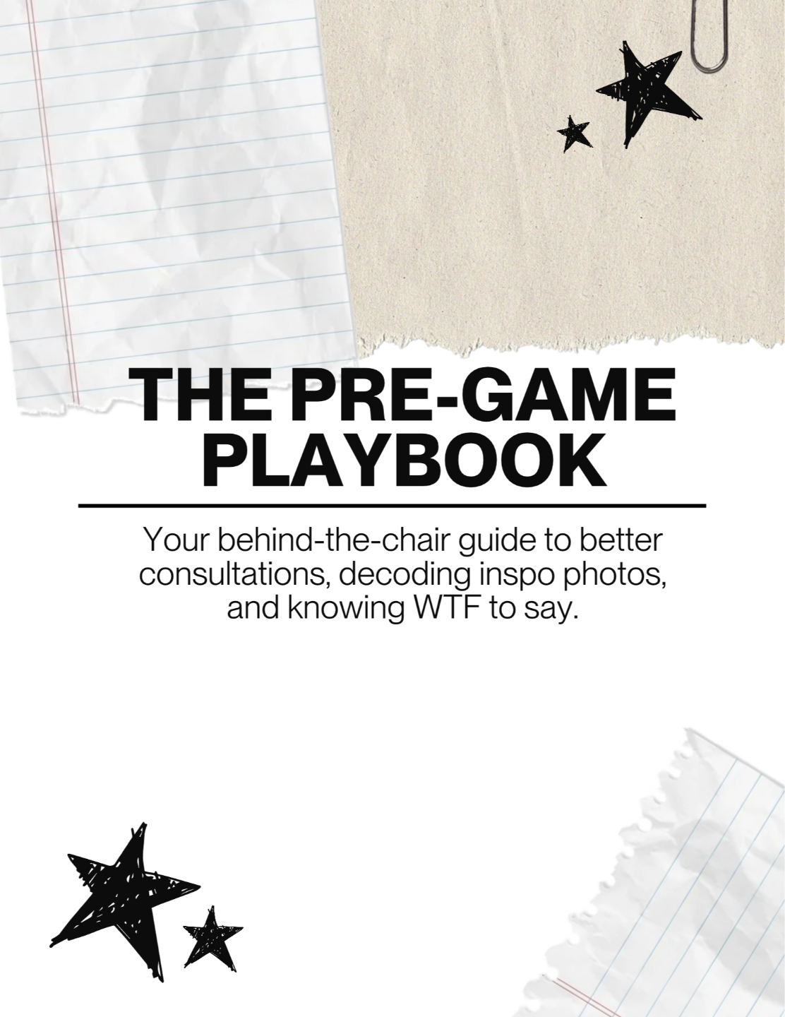 The Pre-Game Playbook