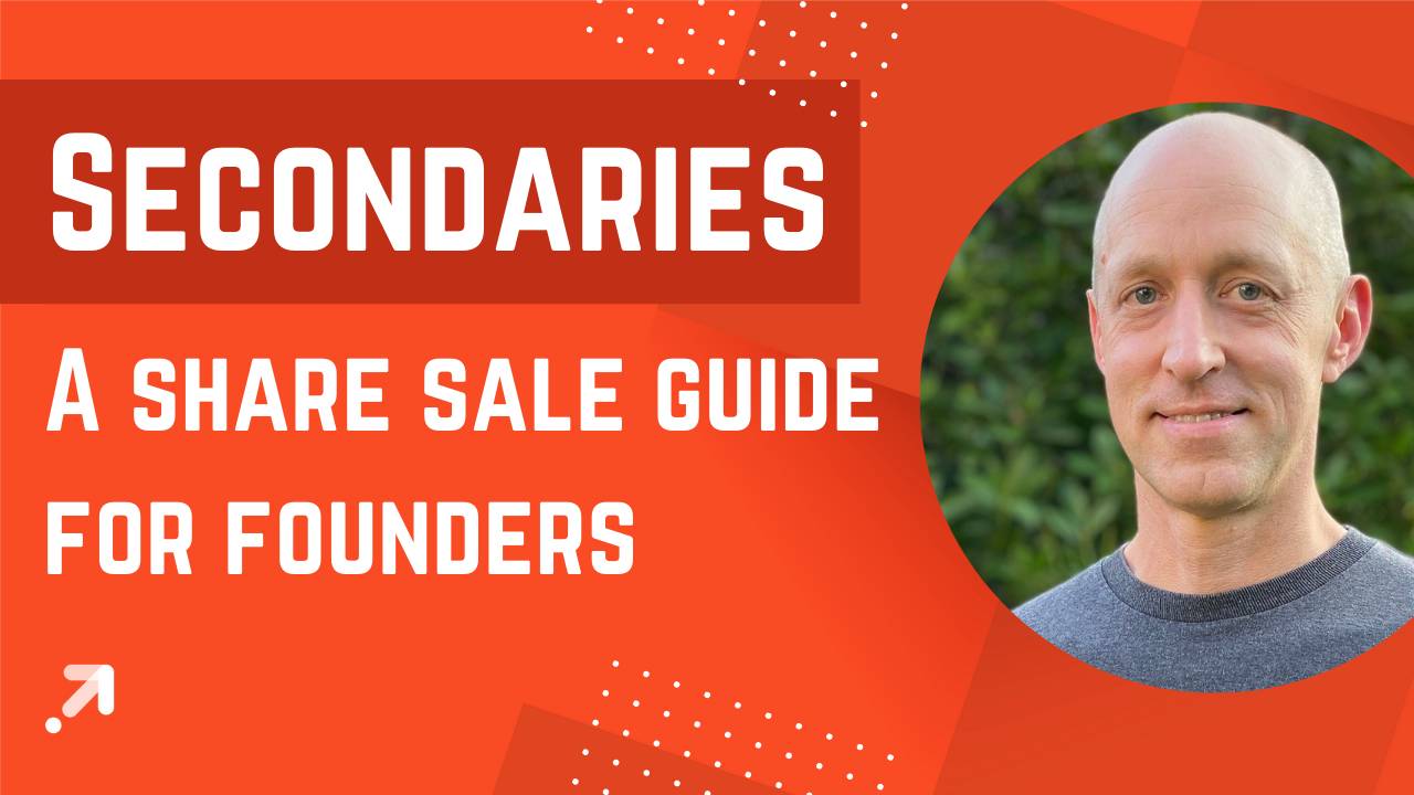 Secondary share sales. A founder's guide.